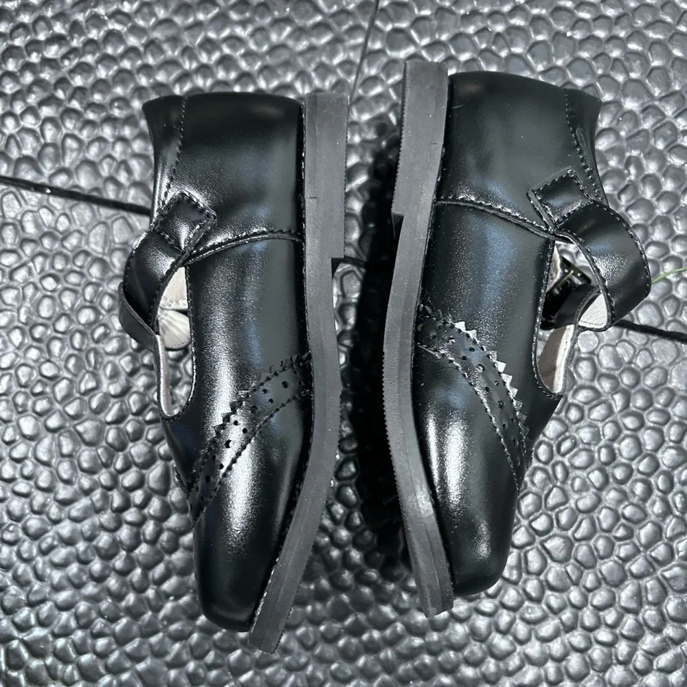 Felix & Flora Mary Jane Black Dress Shoes size 6 toddler
